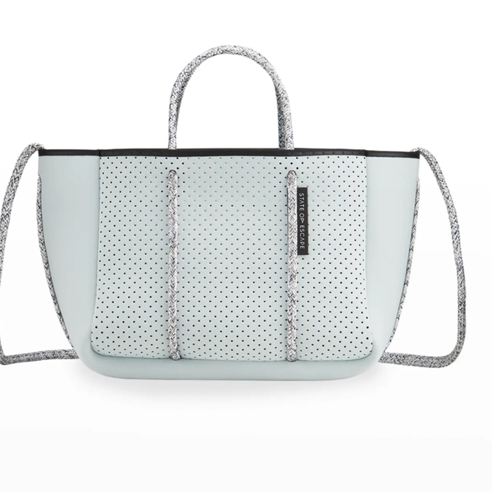STATE OF ESCAPE Blue Tote Bag
